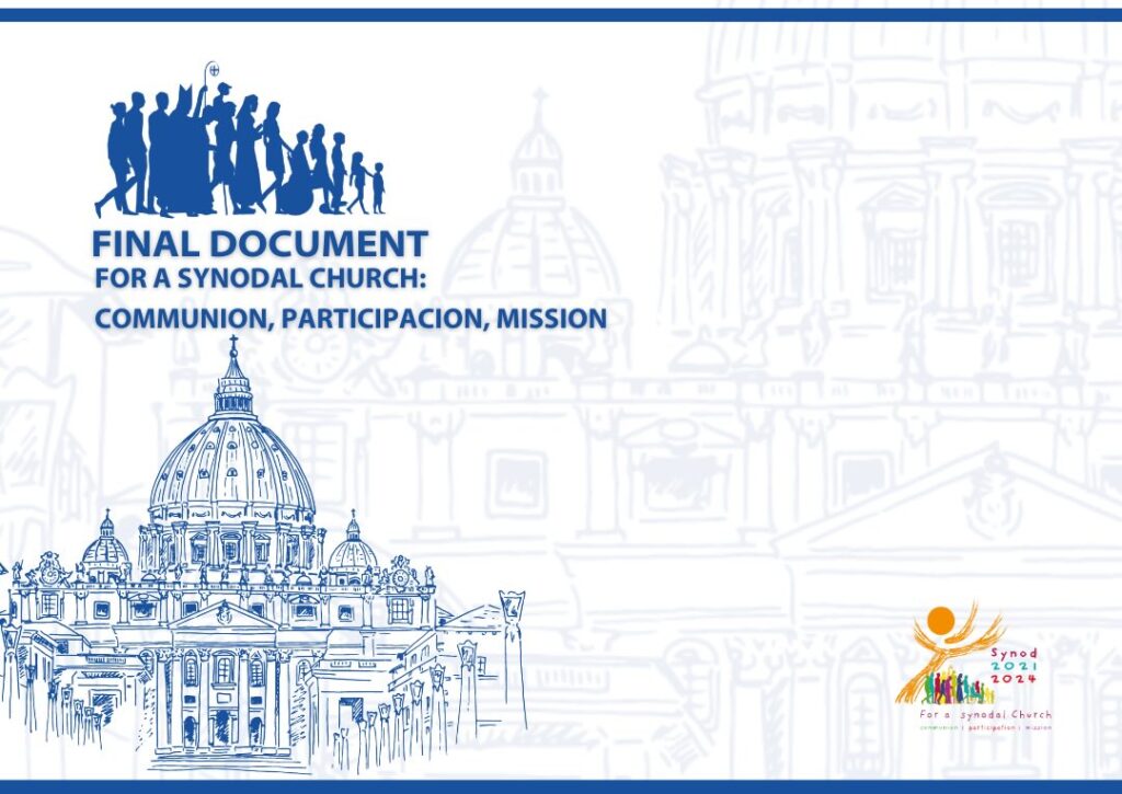 An exploration of how the Synod’s Final Document presents ecumenism as a vital dimension of synodality, calling the Church to unity, dialogue and shared mission.