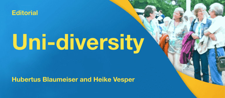Uni-diversity, editorial, explores a 2025 ecumenical conference in Rome bringing people from 20 different churches to experience unity in diversity.