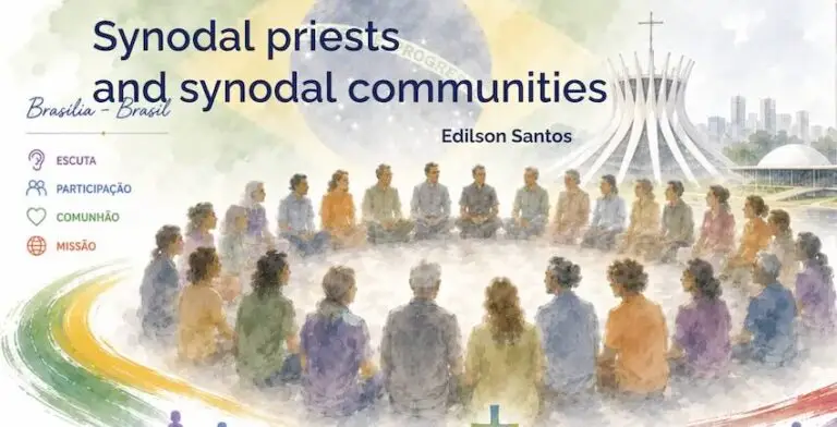 Drawing on his pastoral experience in Brasília, Fr Edilson Santos shows how synodality transforms parish life through listening, shared responsibility and lay participation, enabling priests and communities to journey together in communion, trust and mission.