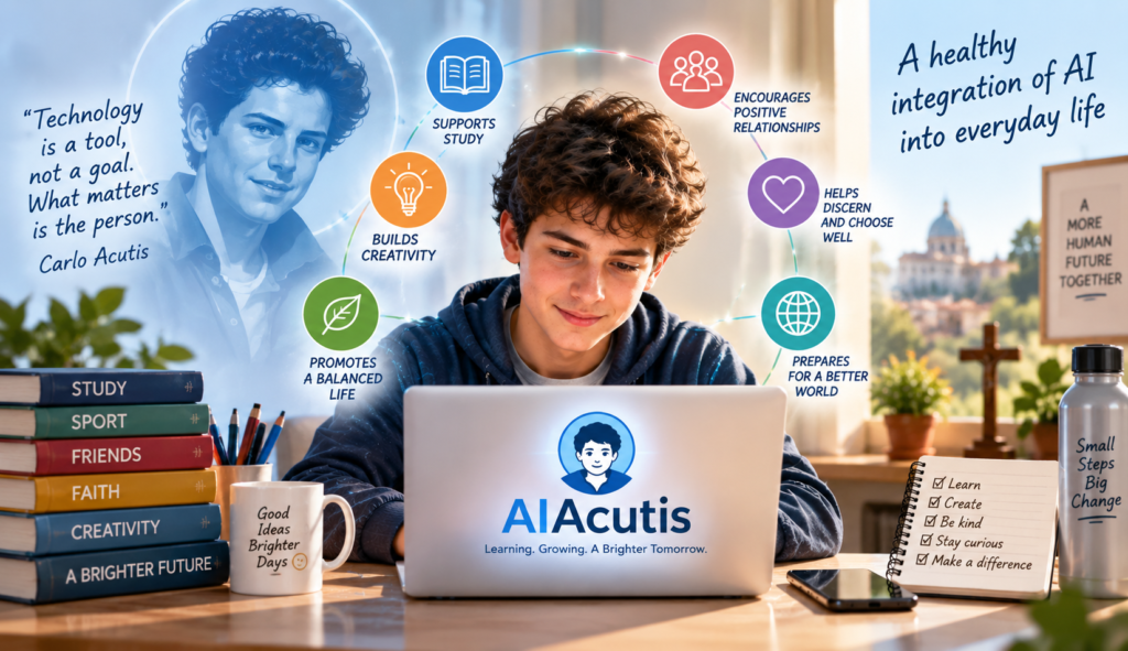 Fr. Davide Imeneo discusses AI in journalism, education, and pastoral ministry, and explains how AcutisAI helps young people use Artificial Intelligence responsibly.