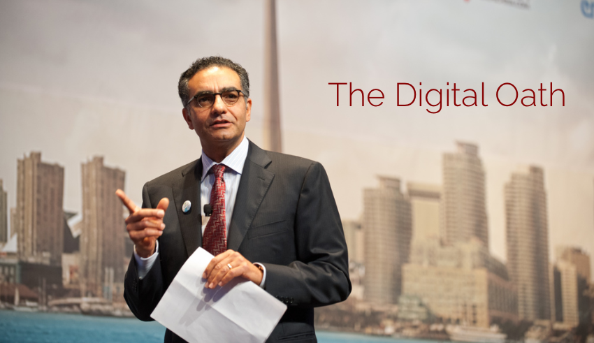 Michele Zanzucchi presents Fadi Chehadé’s proposal for a Digital Oath, modelled on the Hippocratic Oath, calling technology and AI developers to accept ethical responsibility, safeguard human dignity and help shape a digital future guided by wisdom rather than profit.